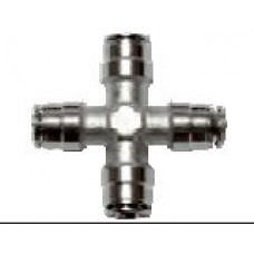 Fitting - Pipe cross 1/4" Slip-lock